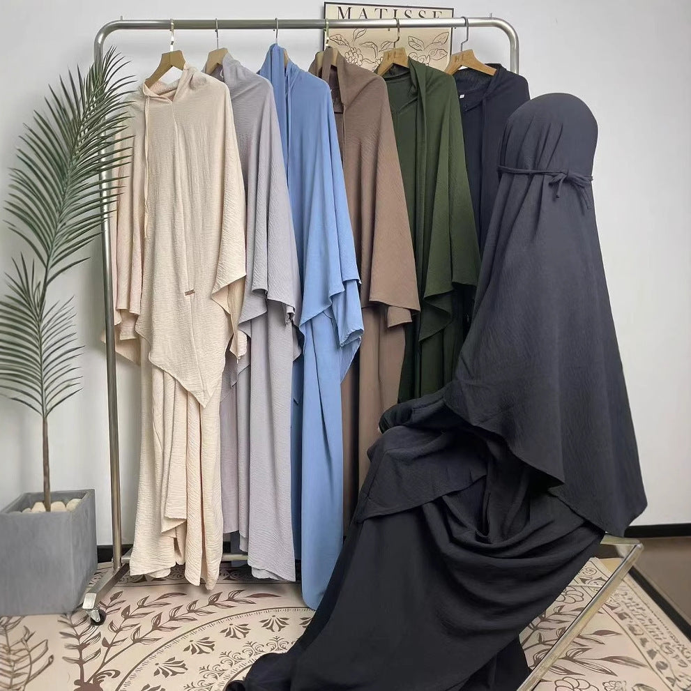 Two-Piece Jilbab & Skirt Prayer Set