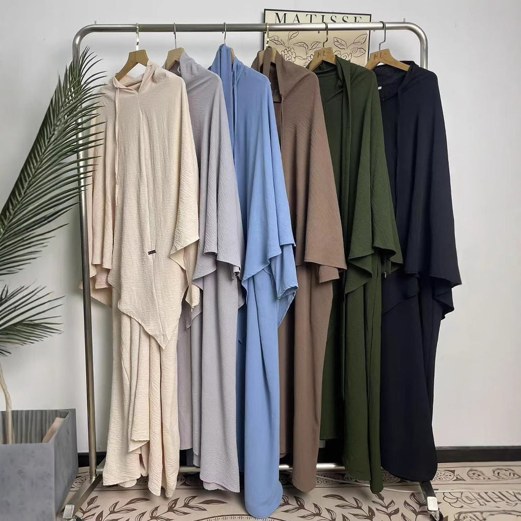 Two-Piece Jilbab & Skirt Prayer Set