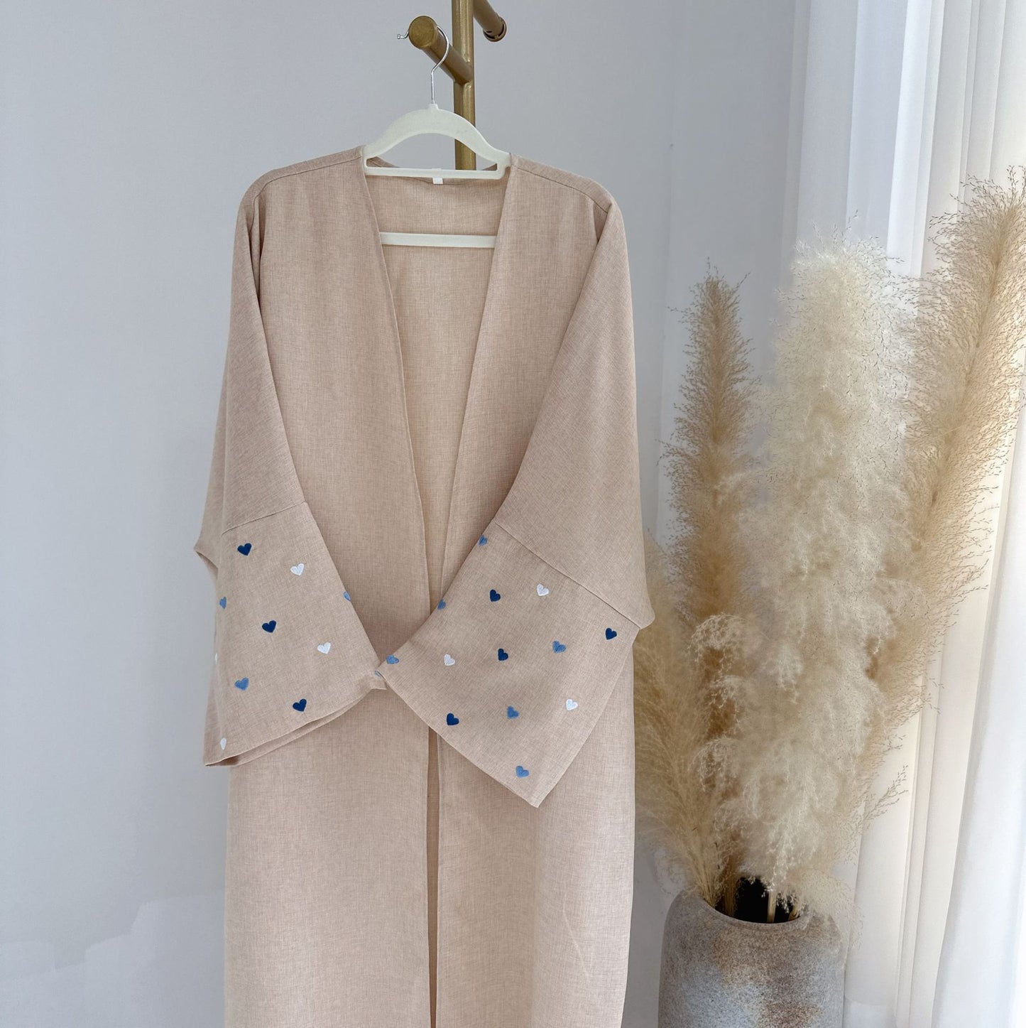 Heart Bisht Robe - Neutral Collection