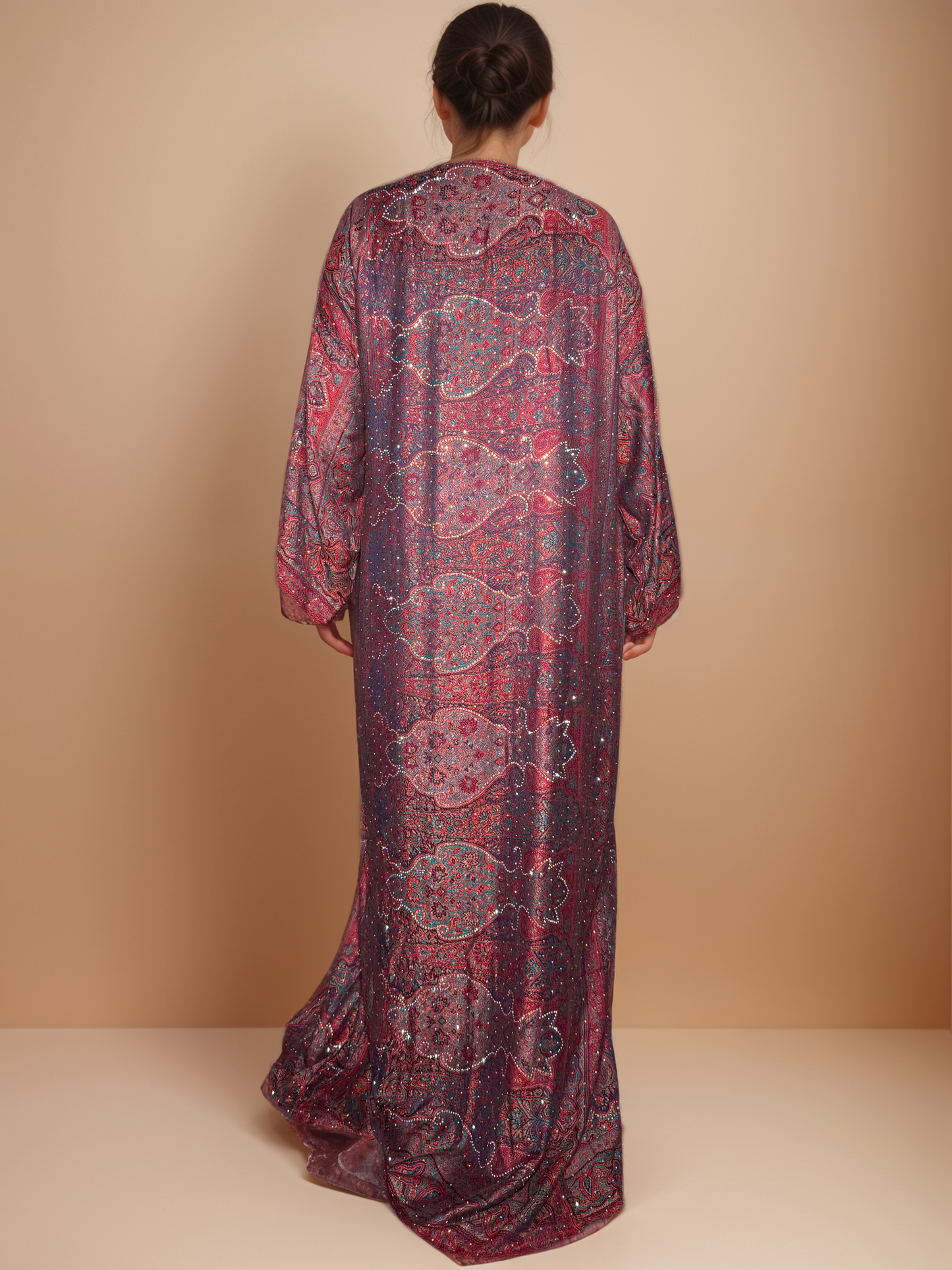 Premium Pashmina Embellished Abaya