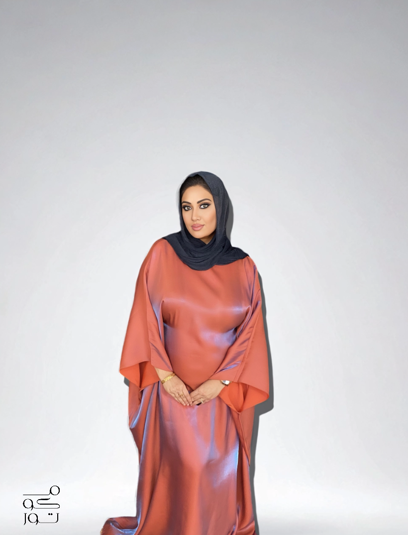 SELENA - Shimmery Butterfly Inner-Tie Abaya