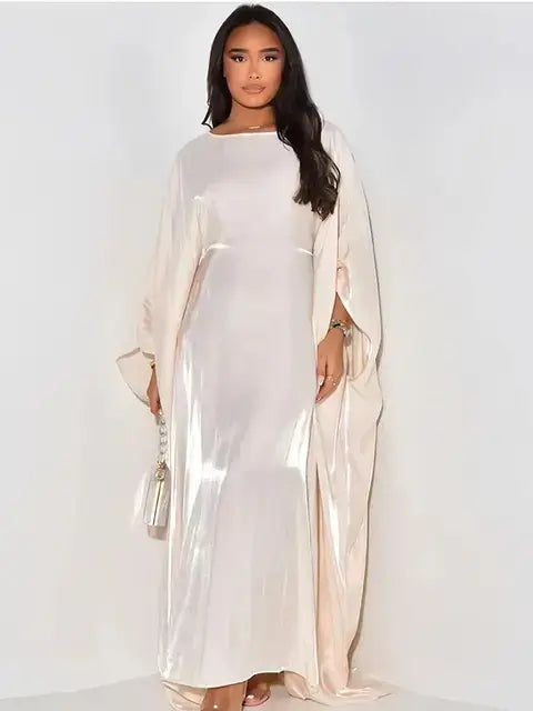 SELENA - Shimmery Butterfly Inner-Tie Abaya