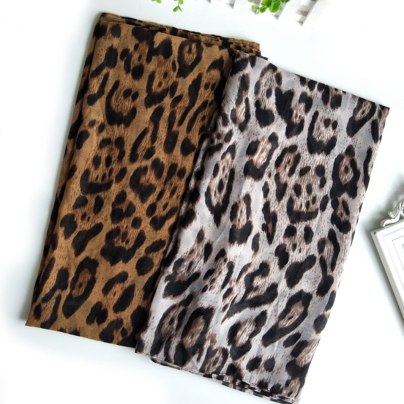 Leopard Print Hijab