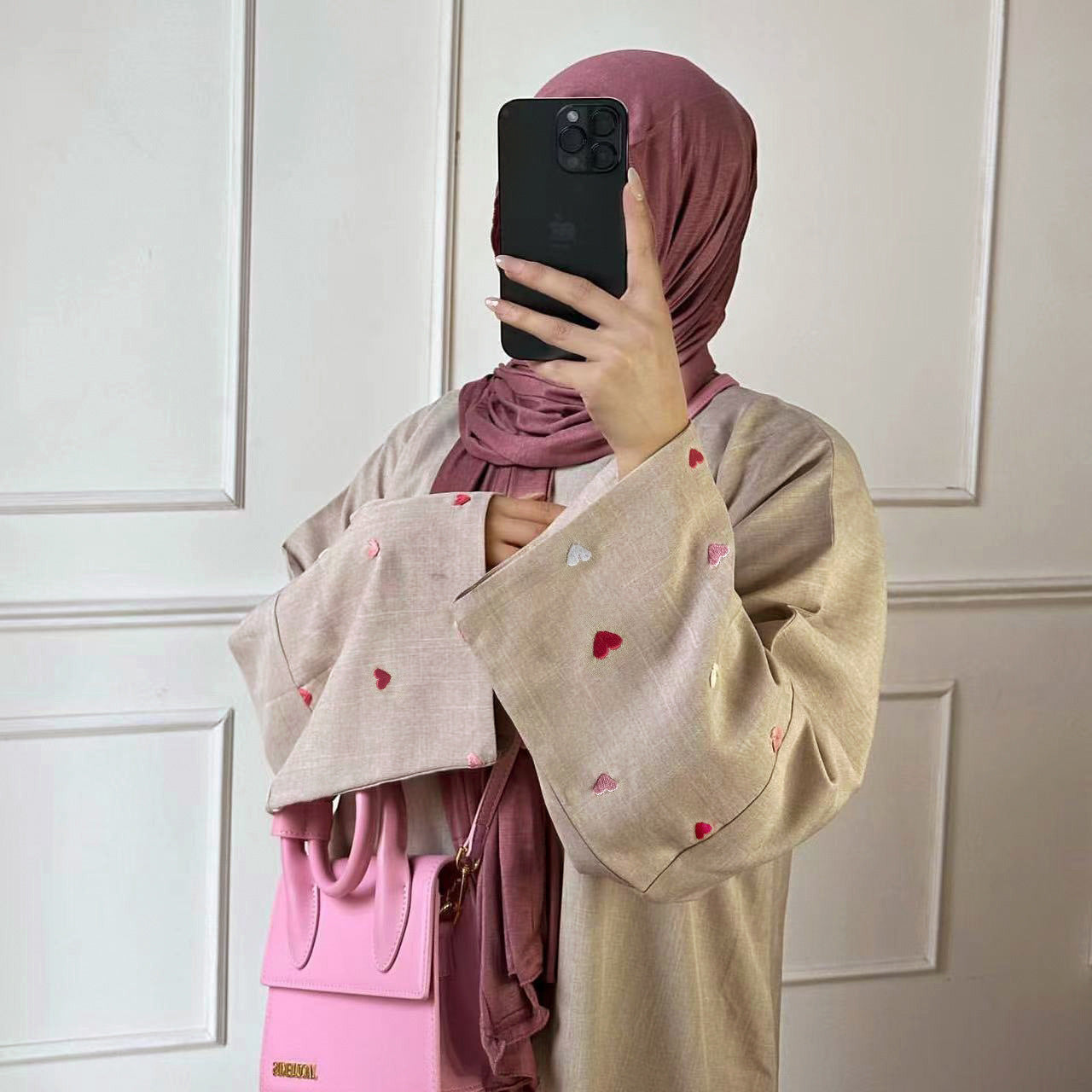 Heart Bisht Robe - Neutral Collection