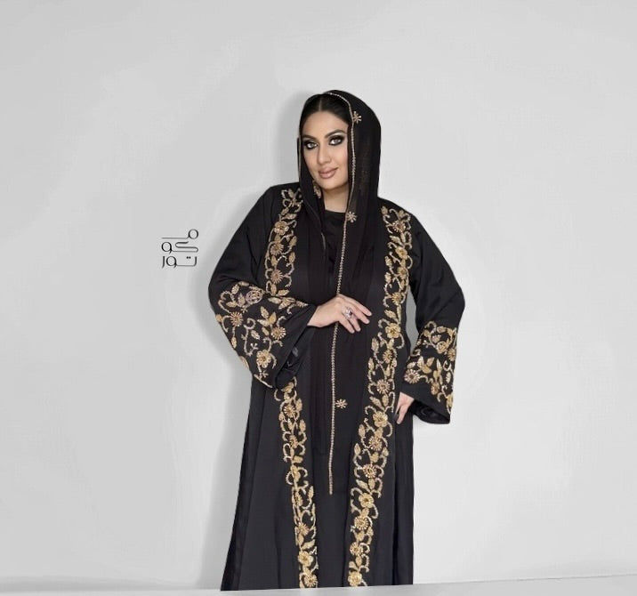 Noor Al-Layl 3 Piece Abaya