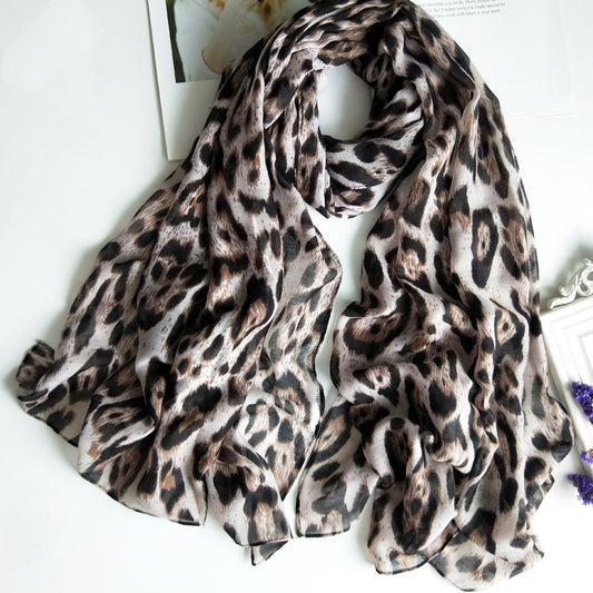 Leopard Print Hijab