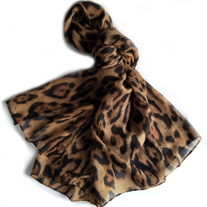 Leopard Print Hijab