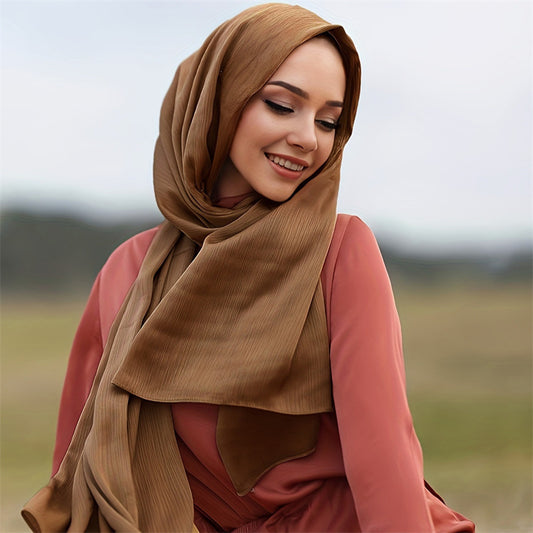 Malaysian Crinkle Satin Hijab