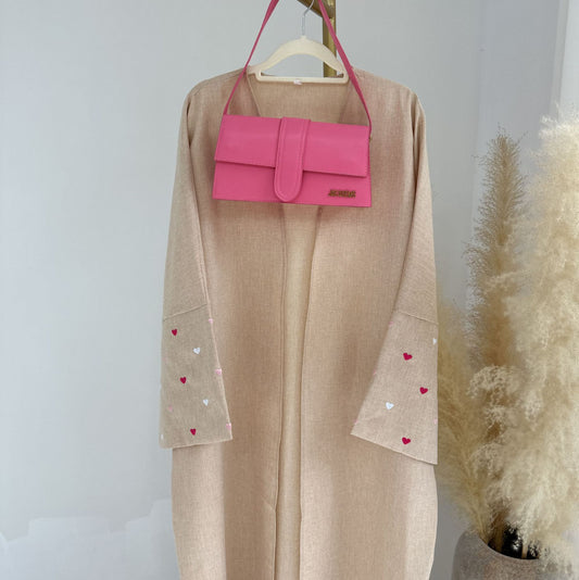 Heart Bisht Robe - Neutral Collection