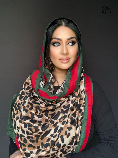 Pretty Leopard Hijab