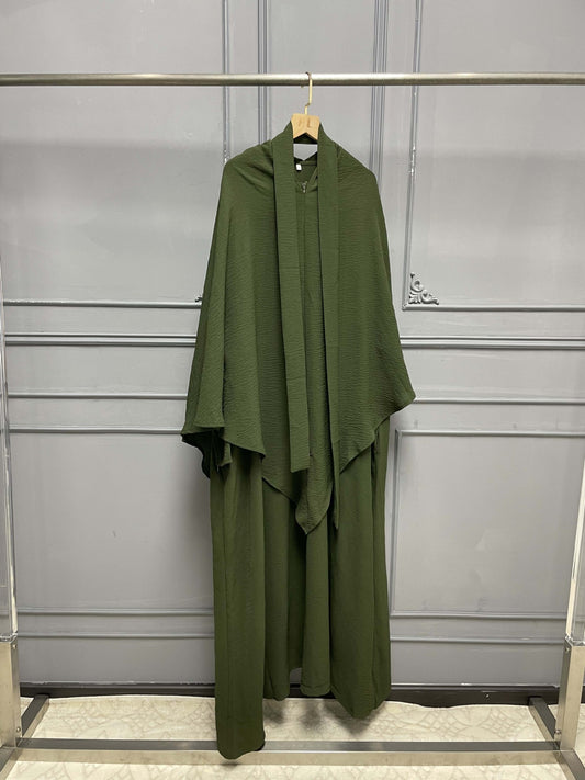 Two-Piece Jilbab & Skirt Prayer Set