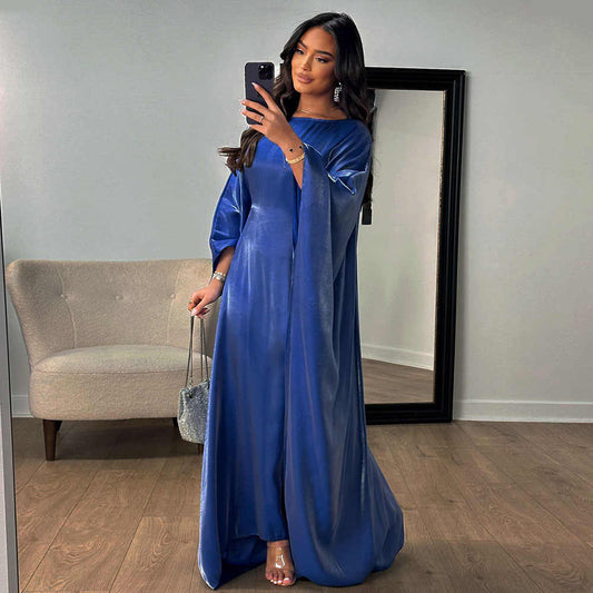 SELENA - Shimmery Butterfly Inner-Tie Abaya