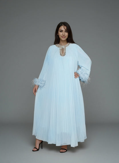 Alyra - Embellished Modest Dress