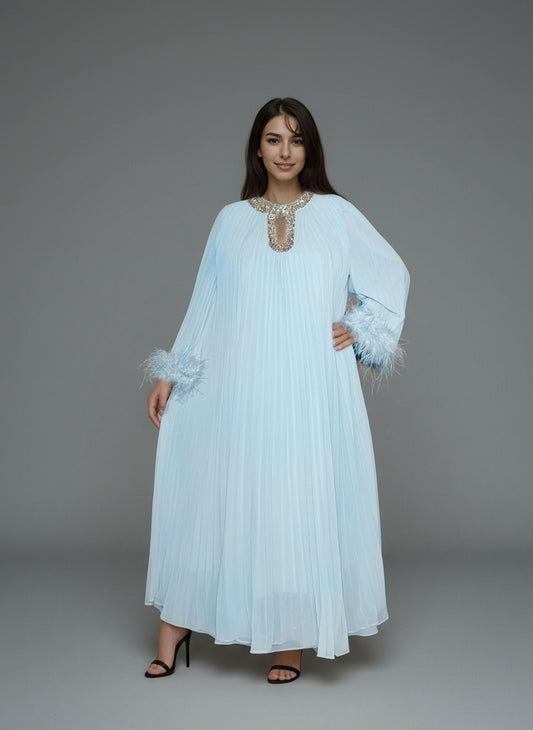 Alyra - Embellished Modest Dress