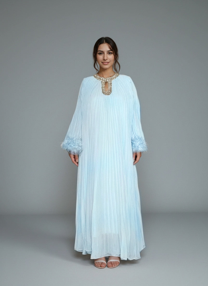 Alyra - Embellished Modest Dress