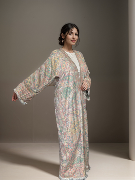 Premium Pashmina Embellished Abaya