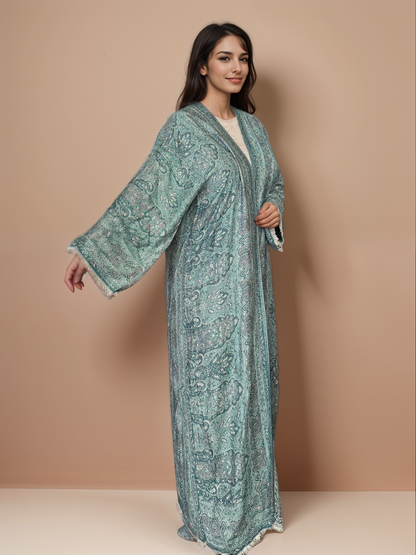 Premium Pashmina Embellished Abaya