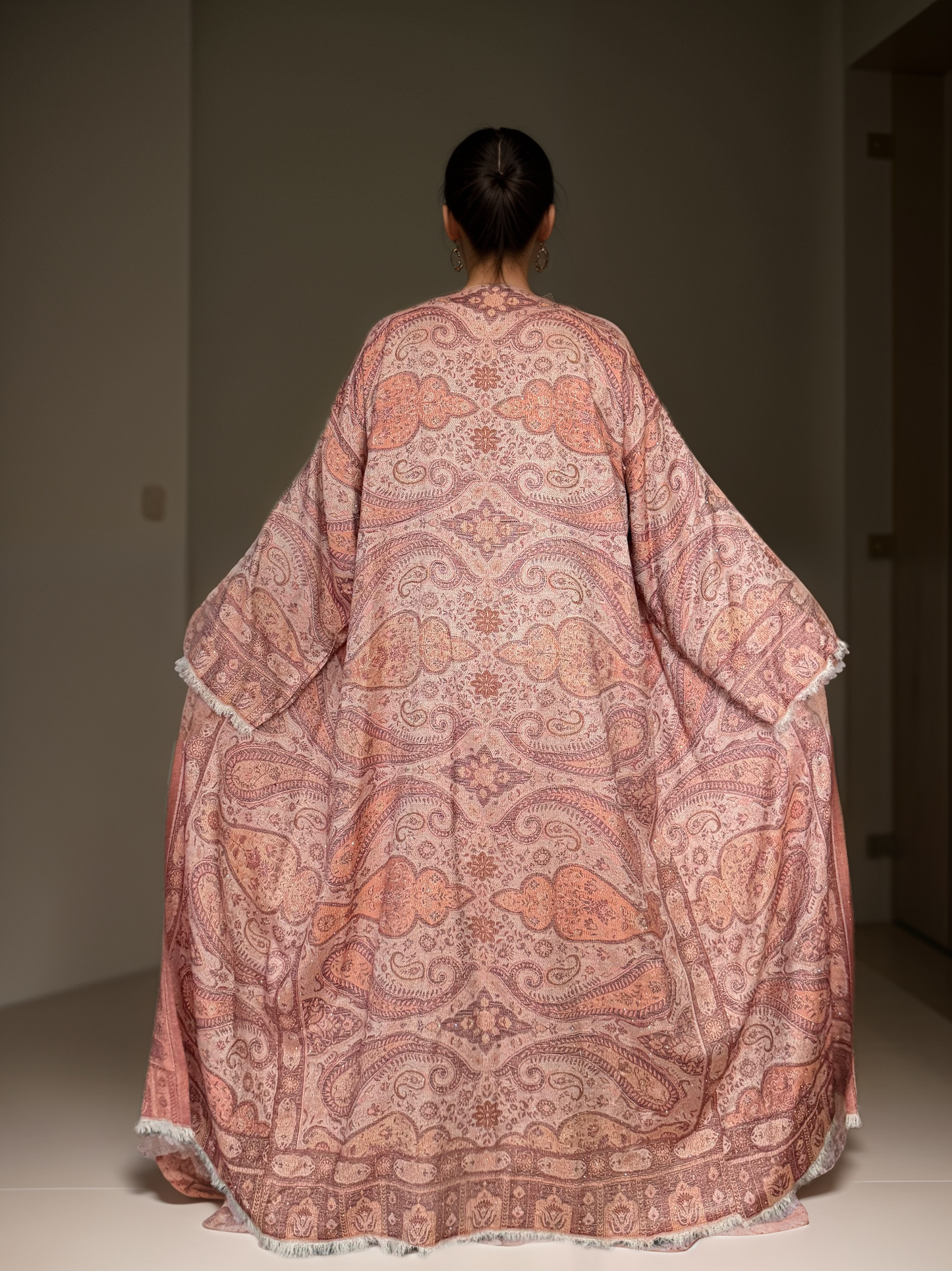 Premium Pashmina Embellished Abaya