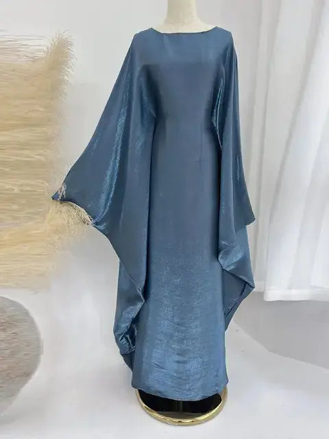 SELENA - Shimmery Butterfly Inner-Tie Abaya