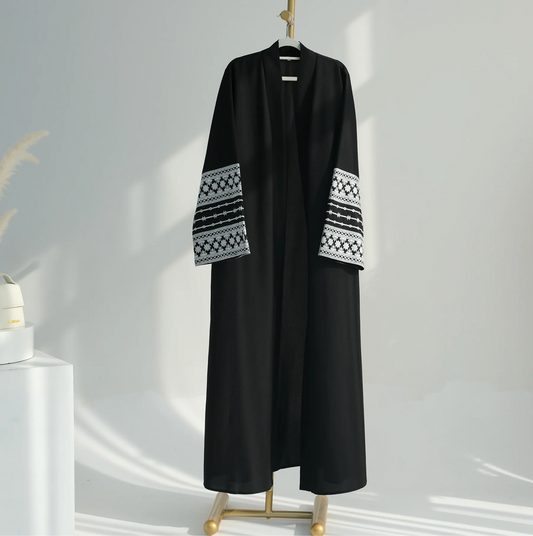 Ethnic Floral Bisht Robe