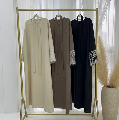 Ethnic Embroidery Abaya