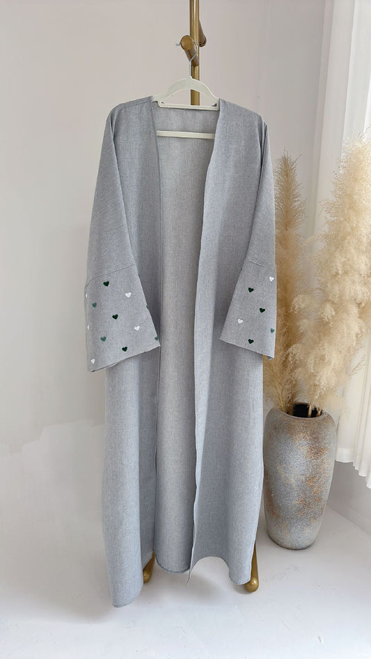 Heart Bisht Robe - Neutral Collection